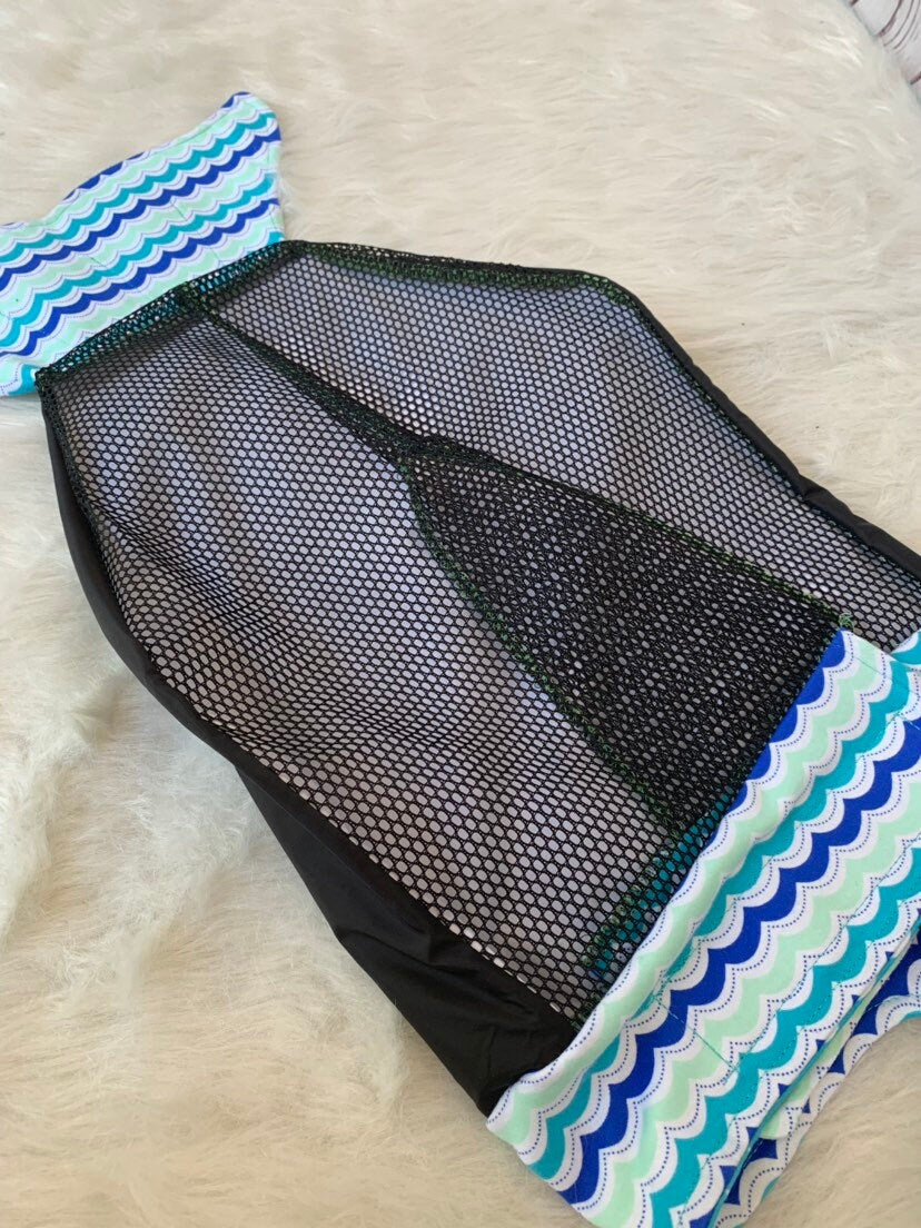 Breathable mesh back for drag bags, scoot sacks - add-on only item